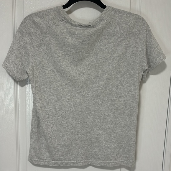 Dior T-Shirt tee Pale Gray Heathered Cotton Jersey - Picture 5 of 5